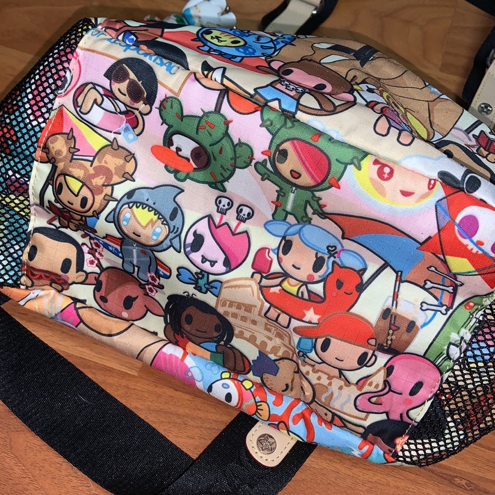 NWOT tokidoki x LeSportSac Mamma Mia Spiaggia Nylon Bag - Picture 11 of 11
